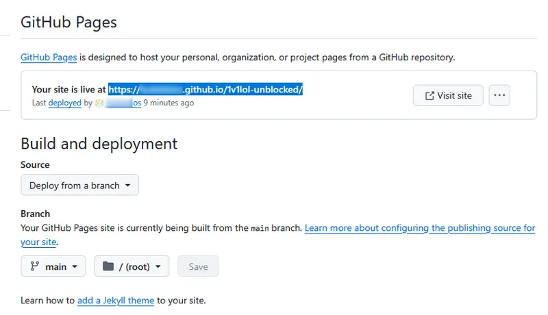 1v1.lol unblocked site is created