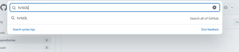 github search 1v1.lol