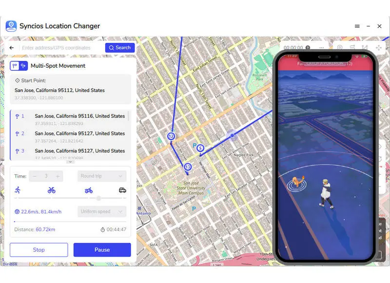 Successfully captured a Pokémon