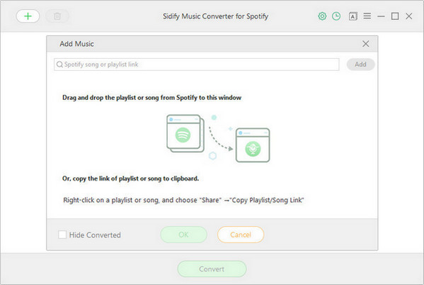 Add Spotfy Music