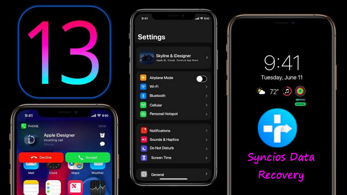 syncios Data Recover iOS 13