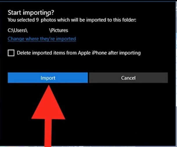 Transfer Photos from iPhone to Windows 10 PC