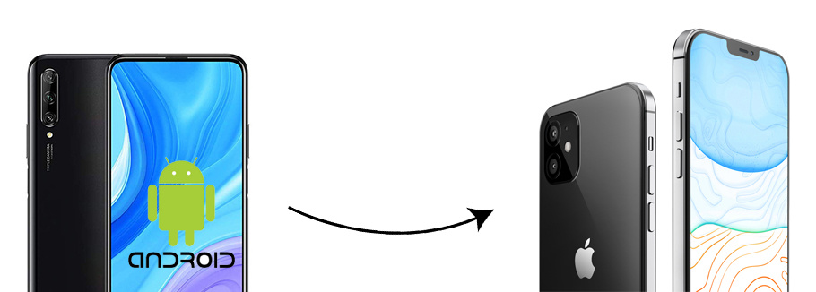 transfer data from Android to iPhone 12