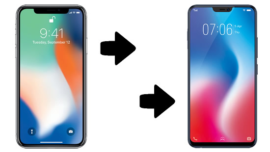 iphone to vivo v9