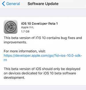 Download ios 10