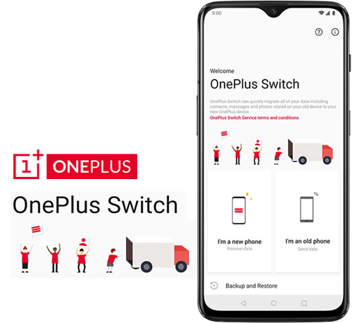 use oneplus switch to backup oneplus 7 photos