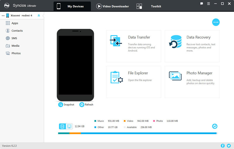 xiaomi redmi 4 interface