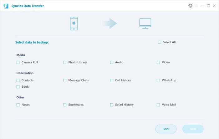 choose media files