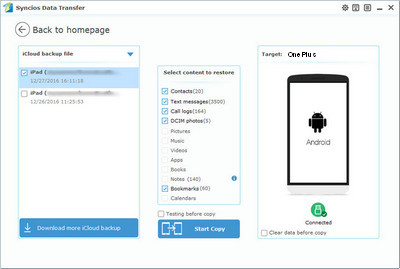 recover data from iCloud