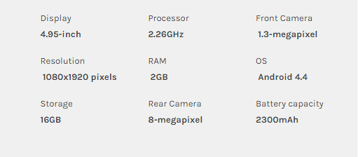 LG Nexus 5 Specs