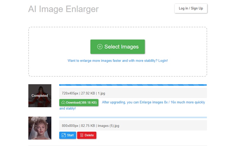 ai image enlarger