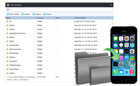 Access iOS File System