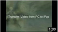 transfer video from pc to ipad