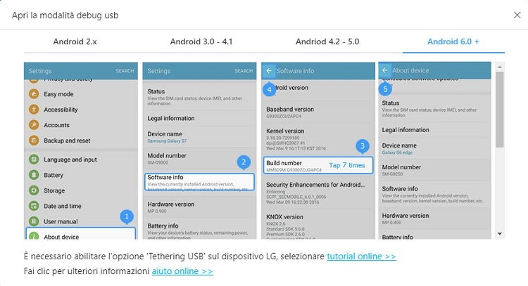 enable usb debugging on android 6.0 or above